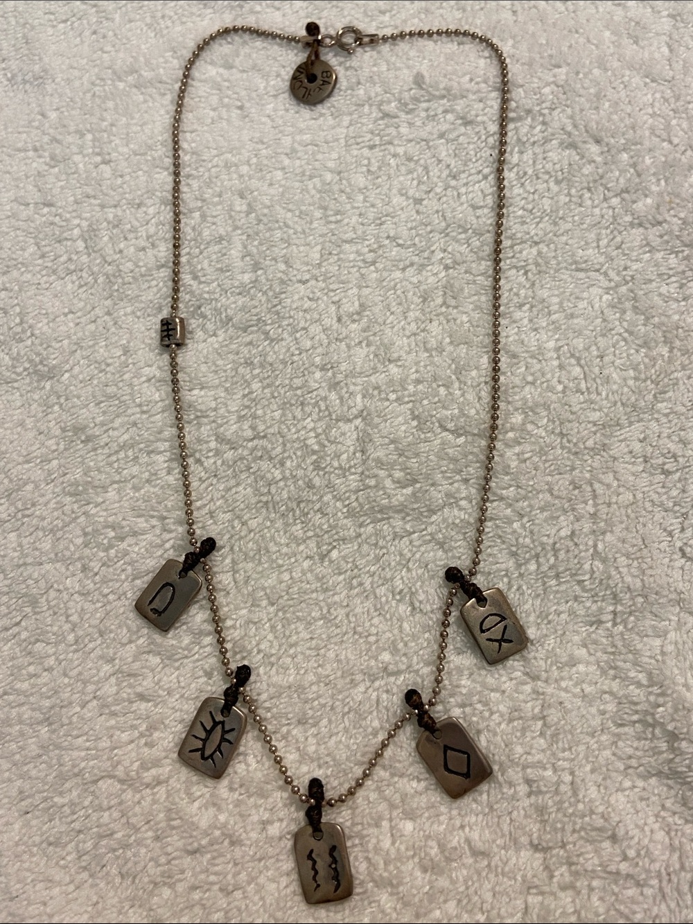 Babylonia 950 925 silver Delicate Charm Pendant Necklace - Women's Jewelry